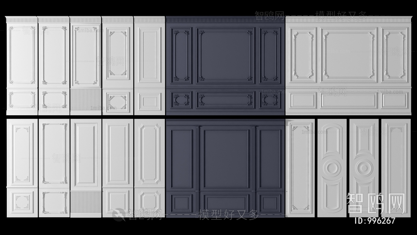 Simple European Style Panels