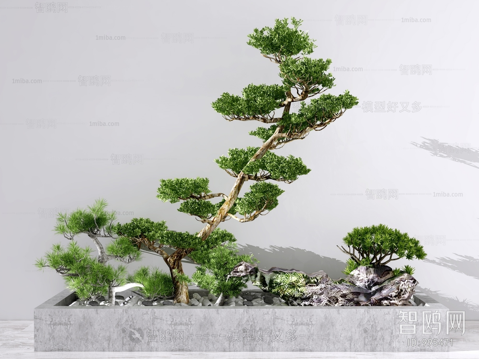 New Chinese Style Bonsai