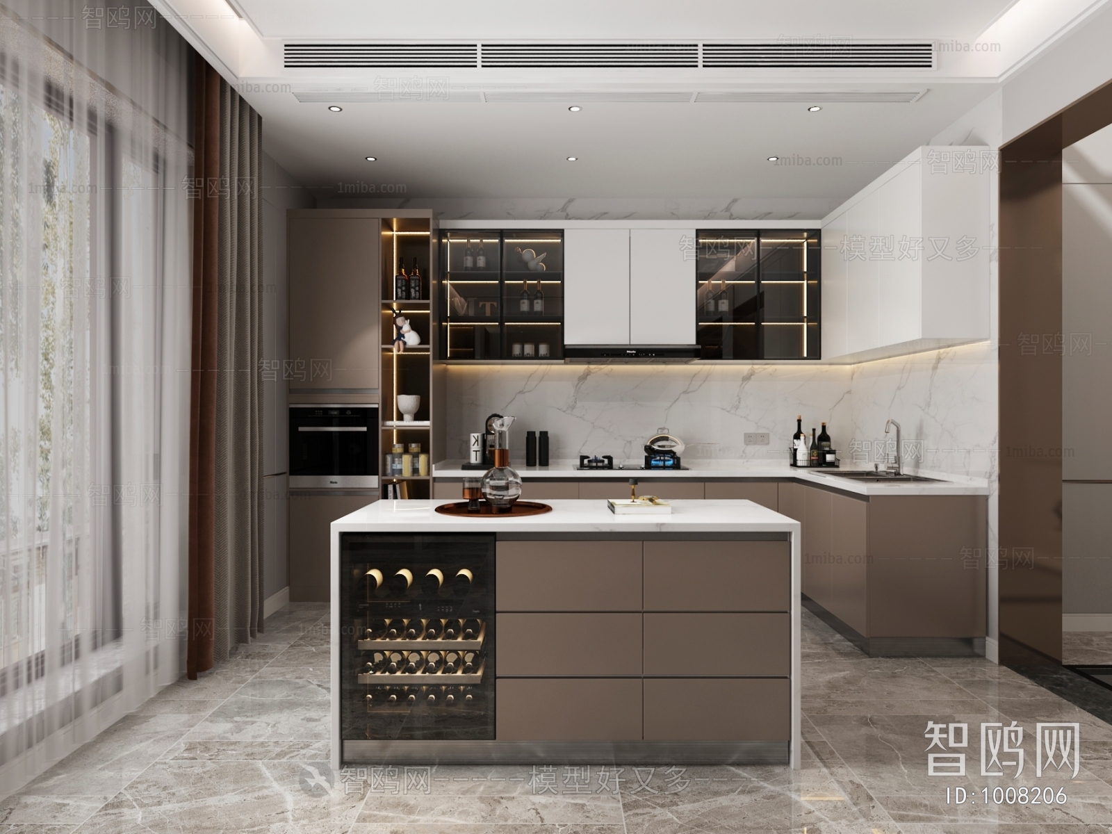 Modern The Kitchen