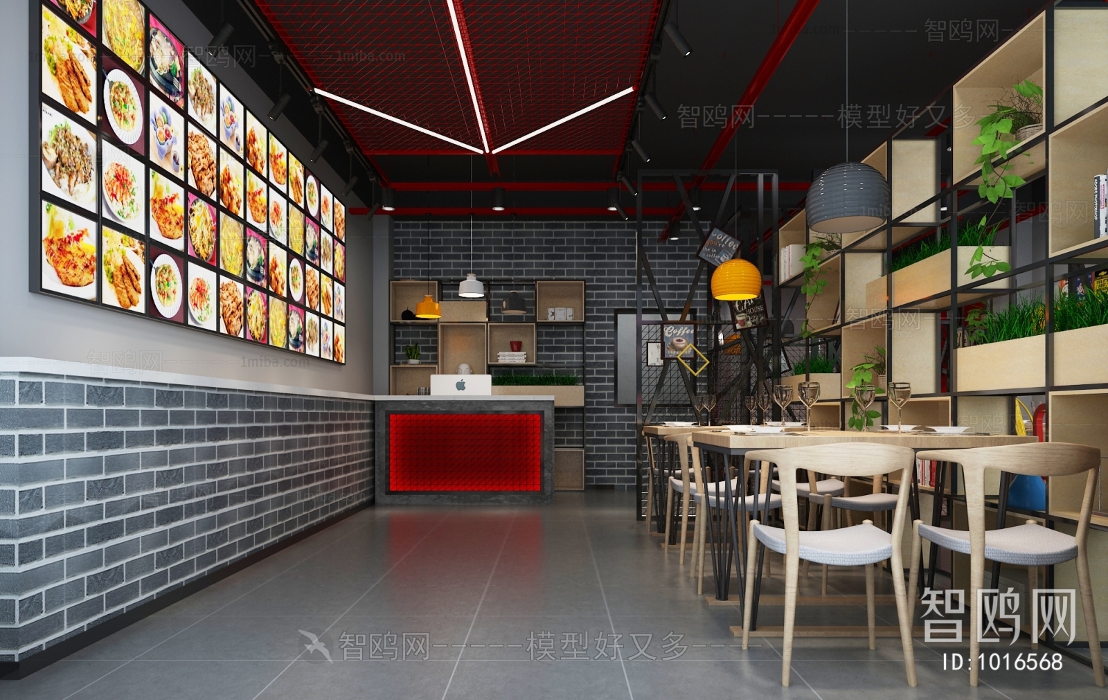 Industrial Style Restaurant