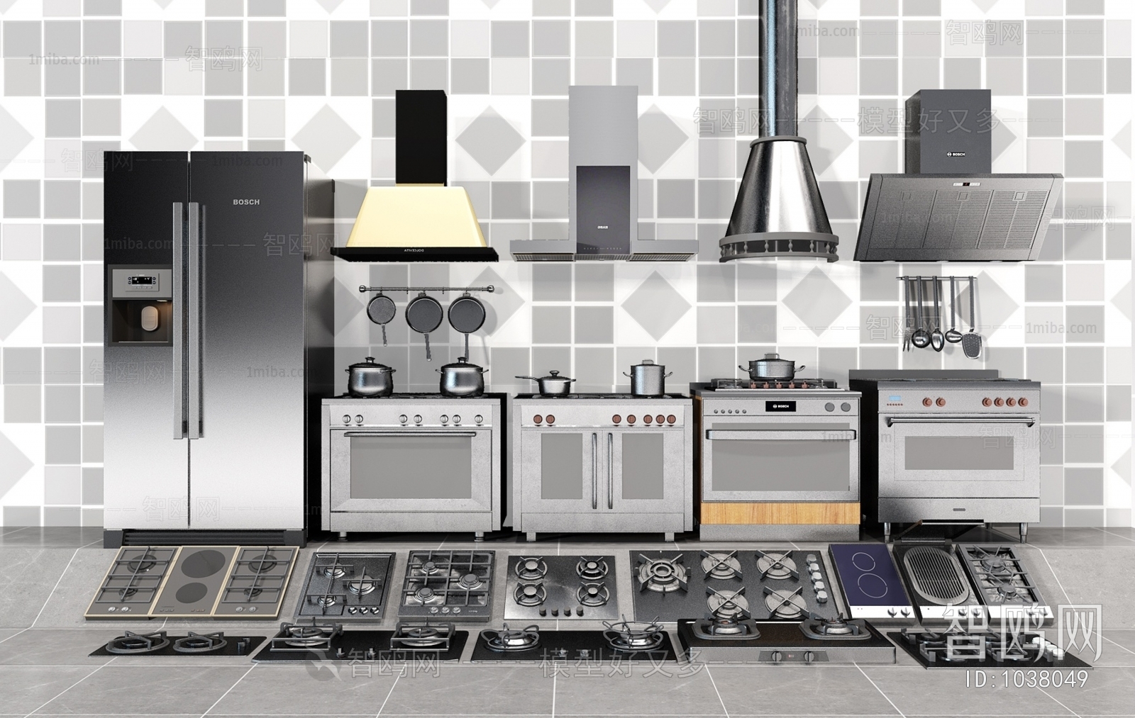 Modern Electric Kitchen Appliances