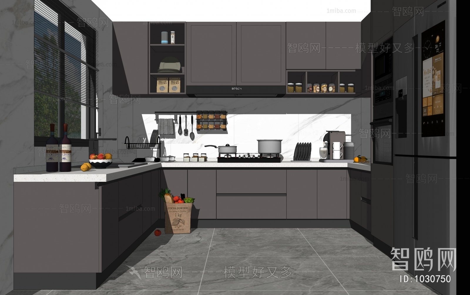 Modern The Kitchen