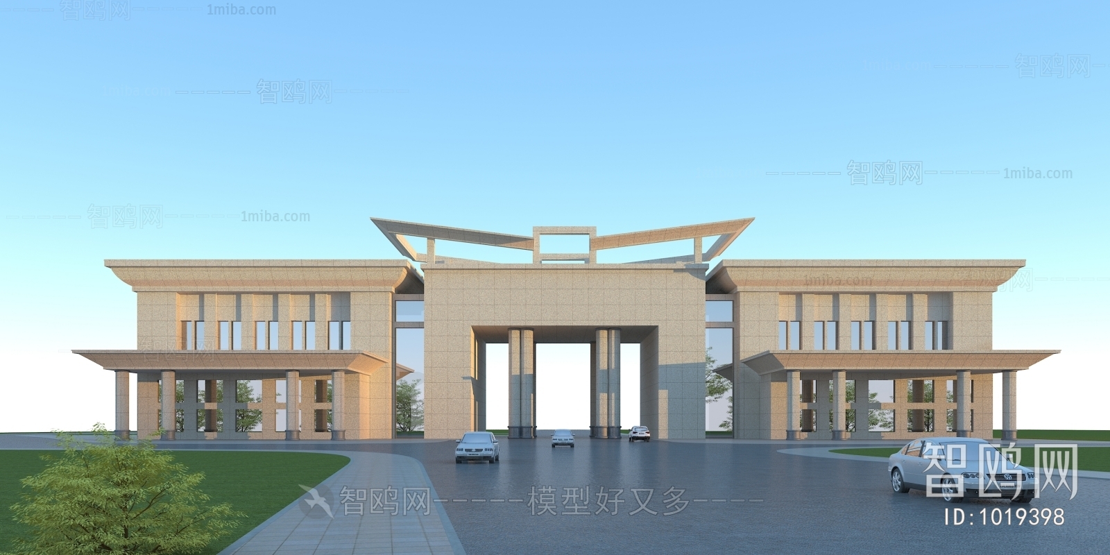 Modern Building Appearance