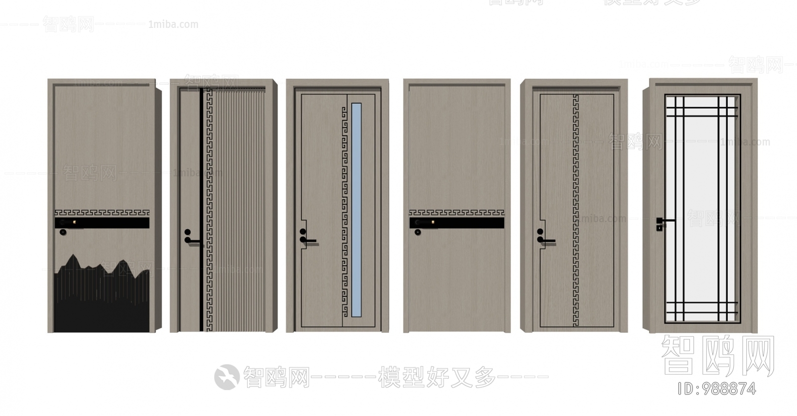 New Chinese Style Door