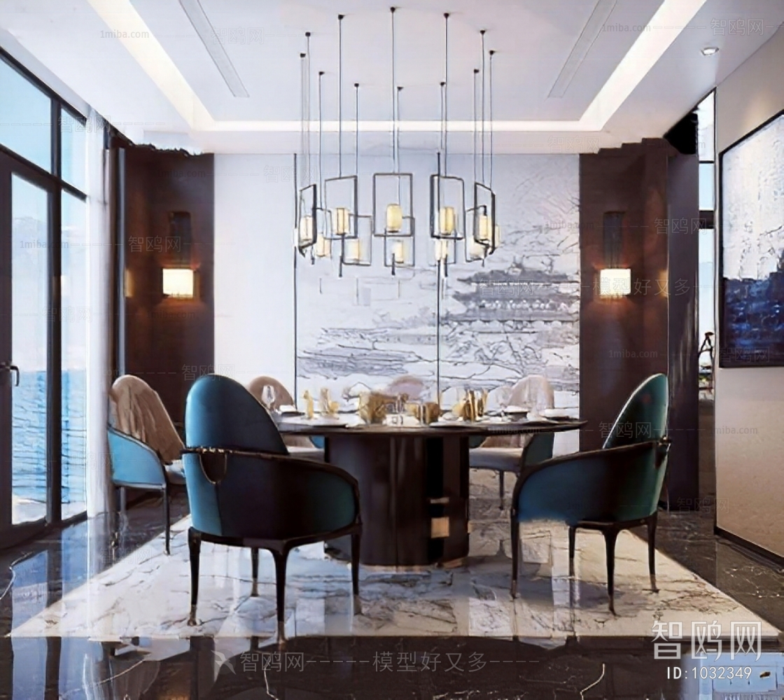 New Chinese Style Dining Room