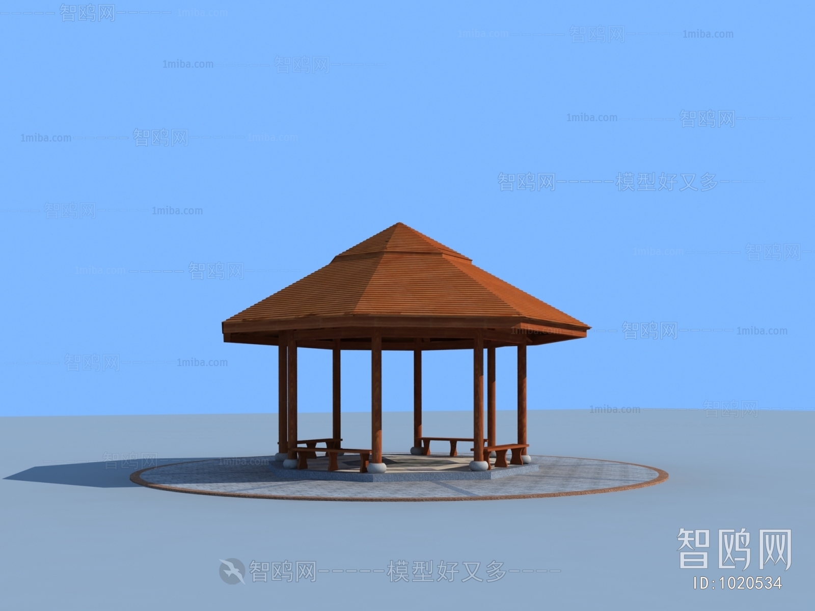 Chinese Style Building Component