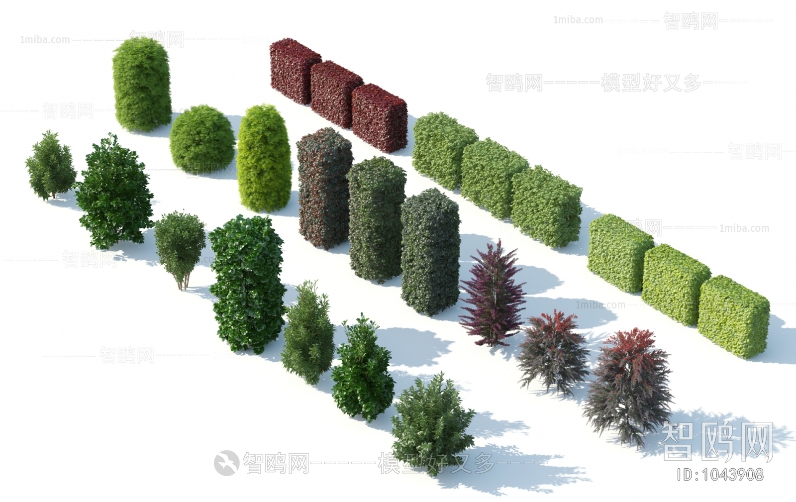 Modern Shrubbery