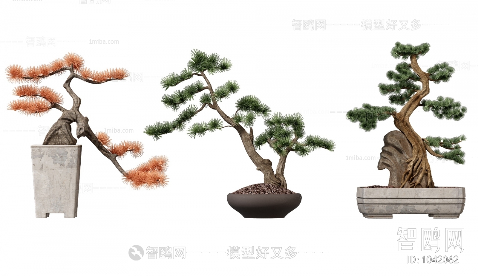 New Chinese Style Bonsai