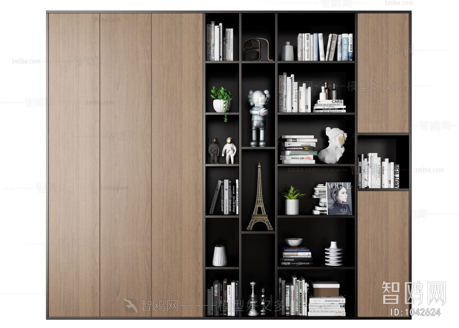 Nordic Style Bookcase