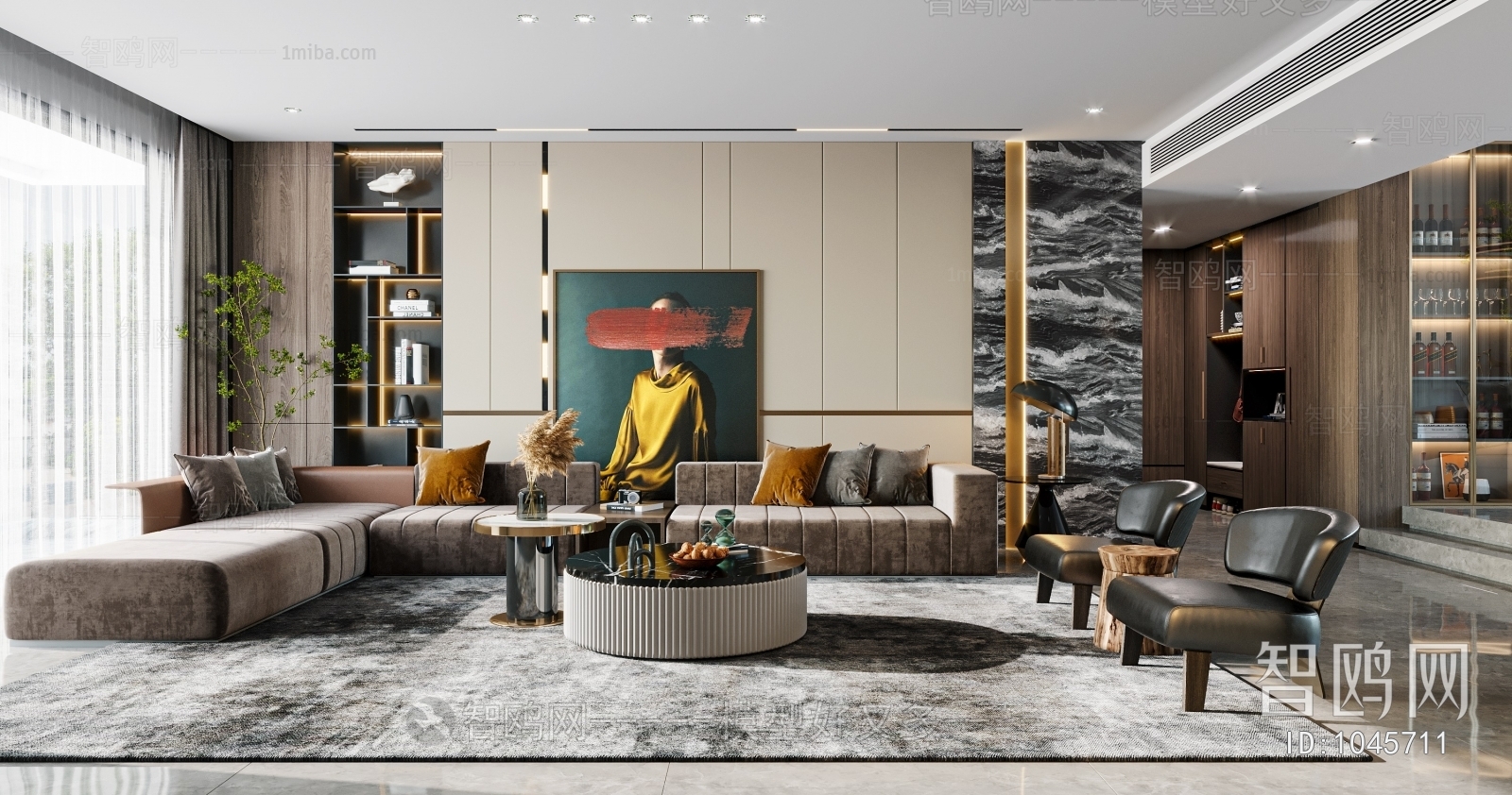 Modern A Living Room