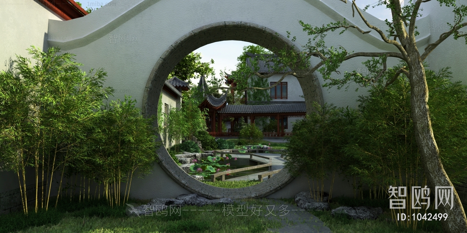 Chinese Style Courtyard/landscape