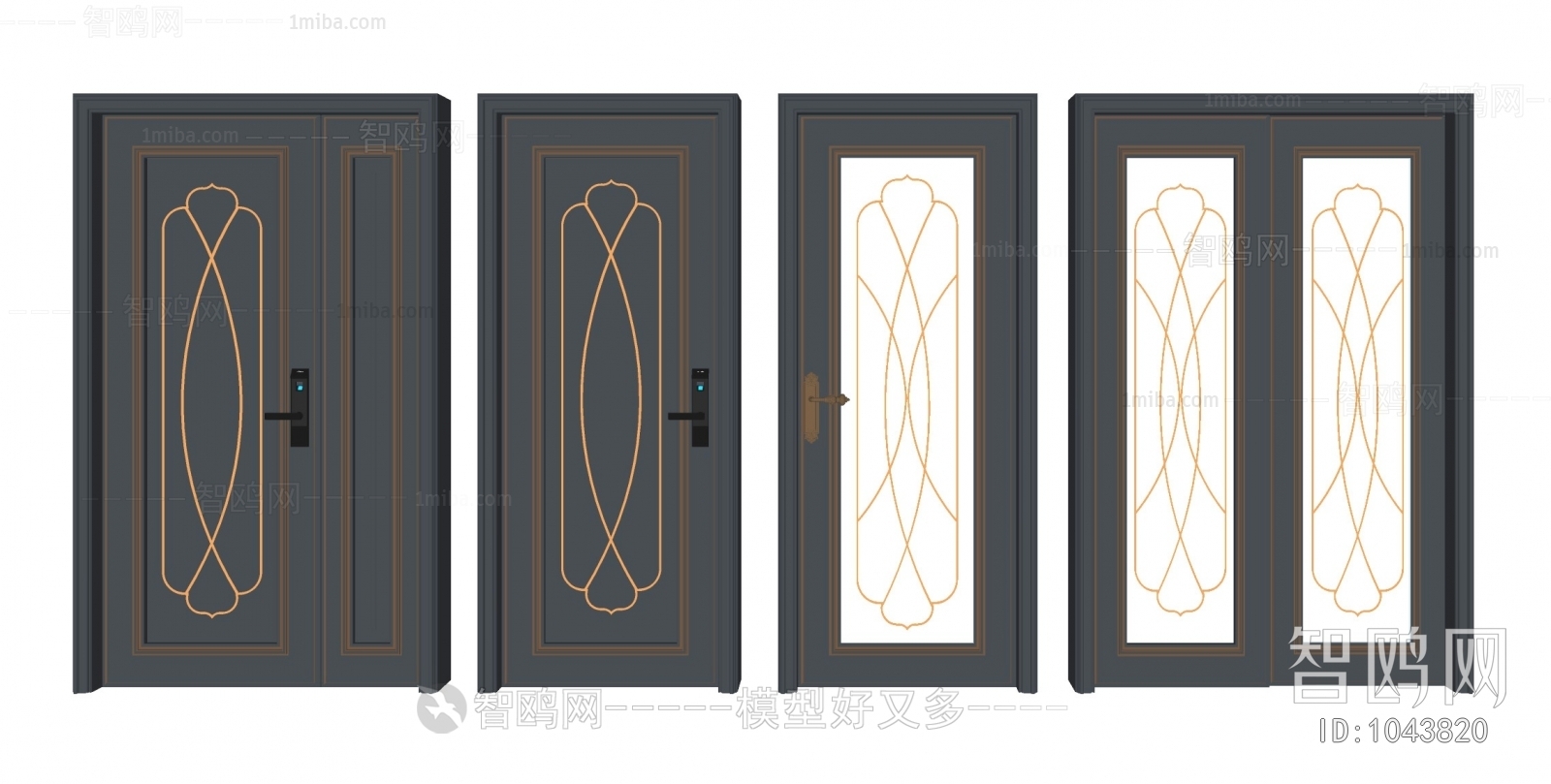 Simple European Style Door