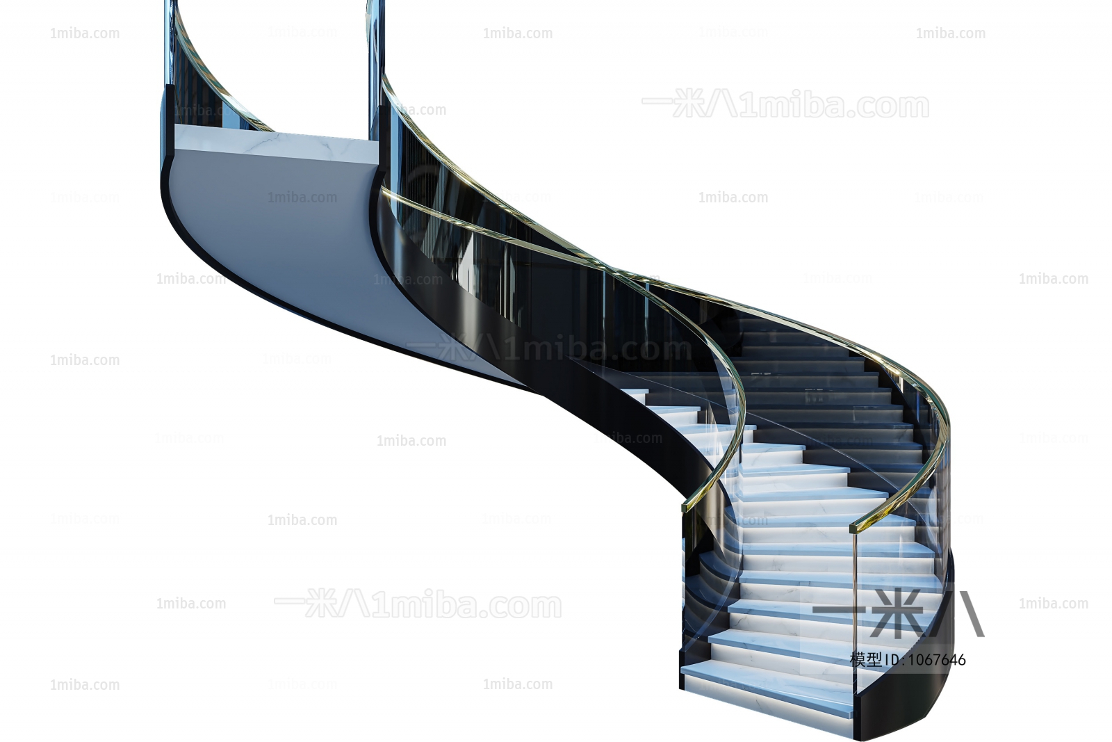 Modern Rotating Staircase