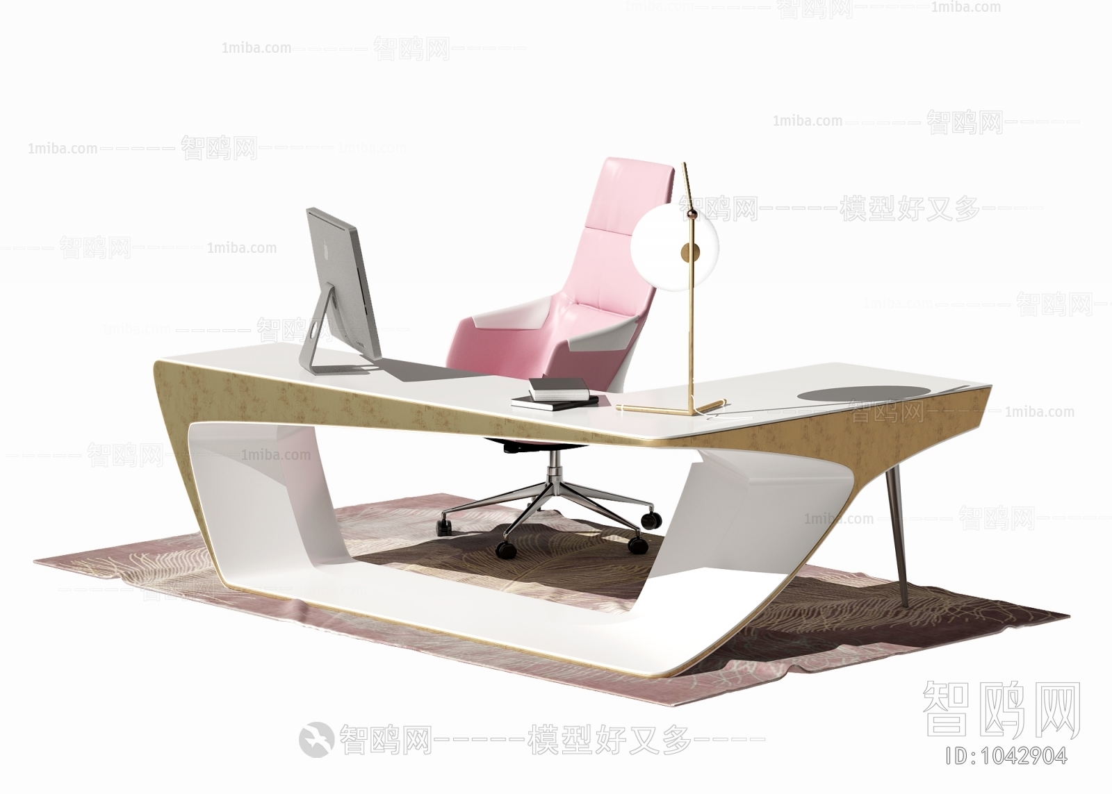 Modern Computer Desk And Chair