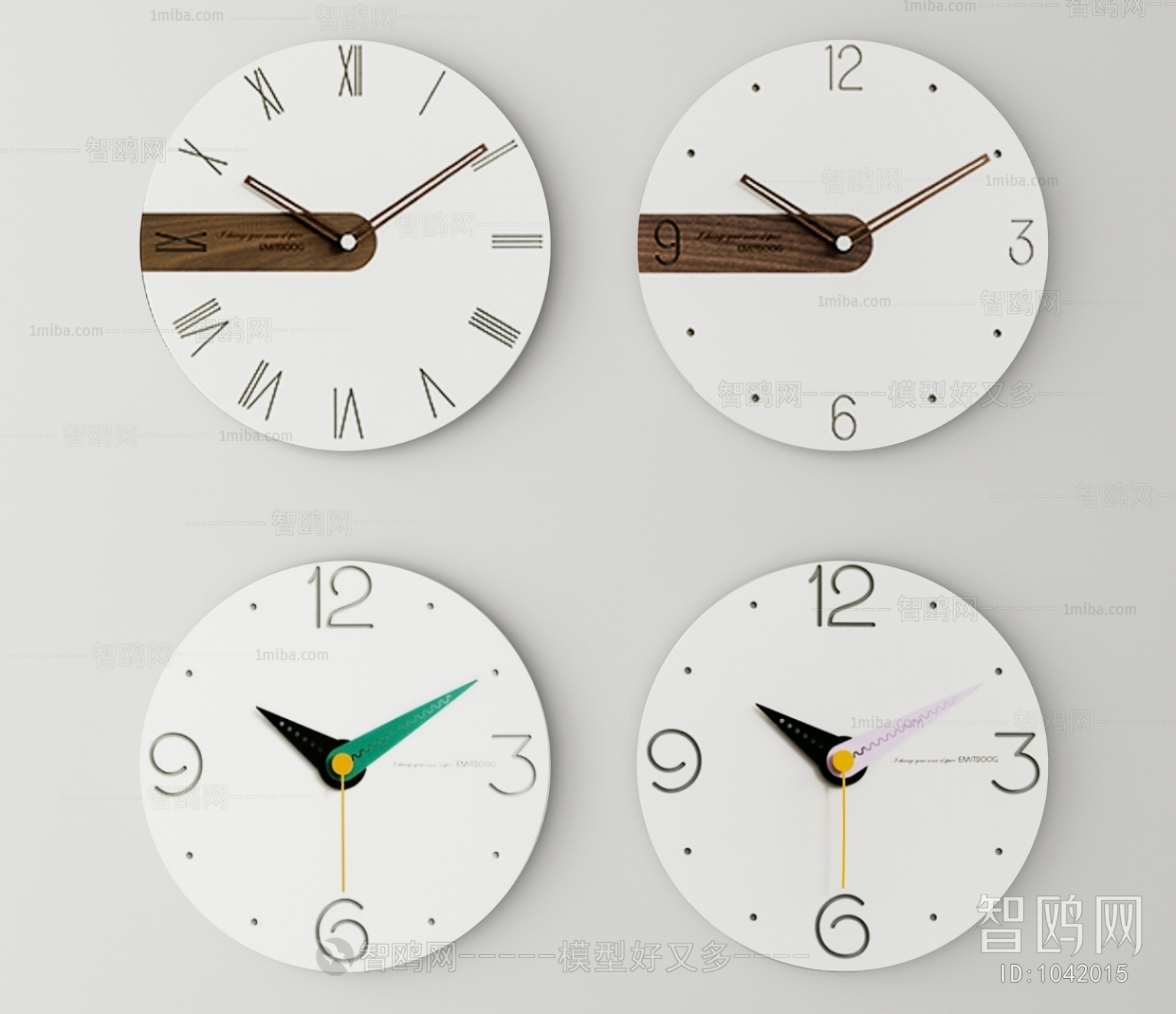 Nordic Style Wall Clock