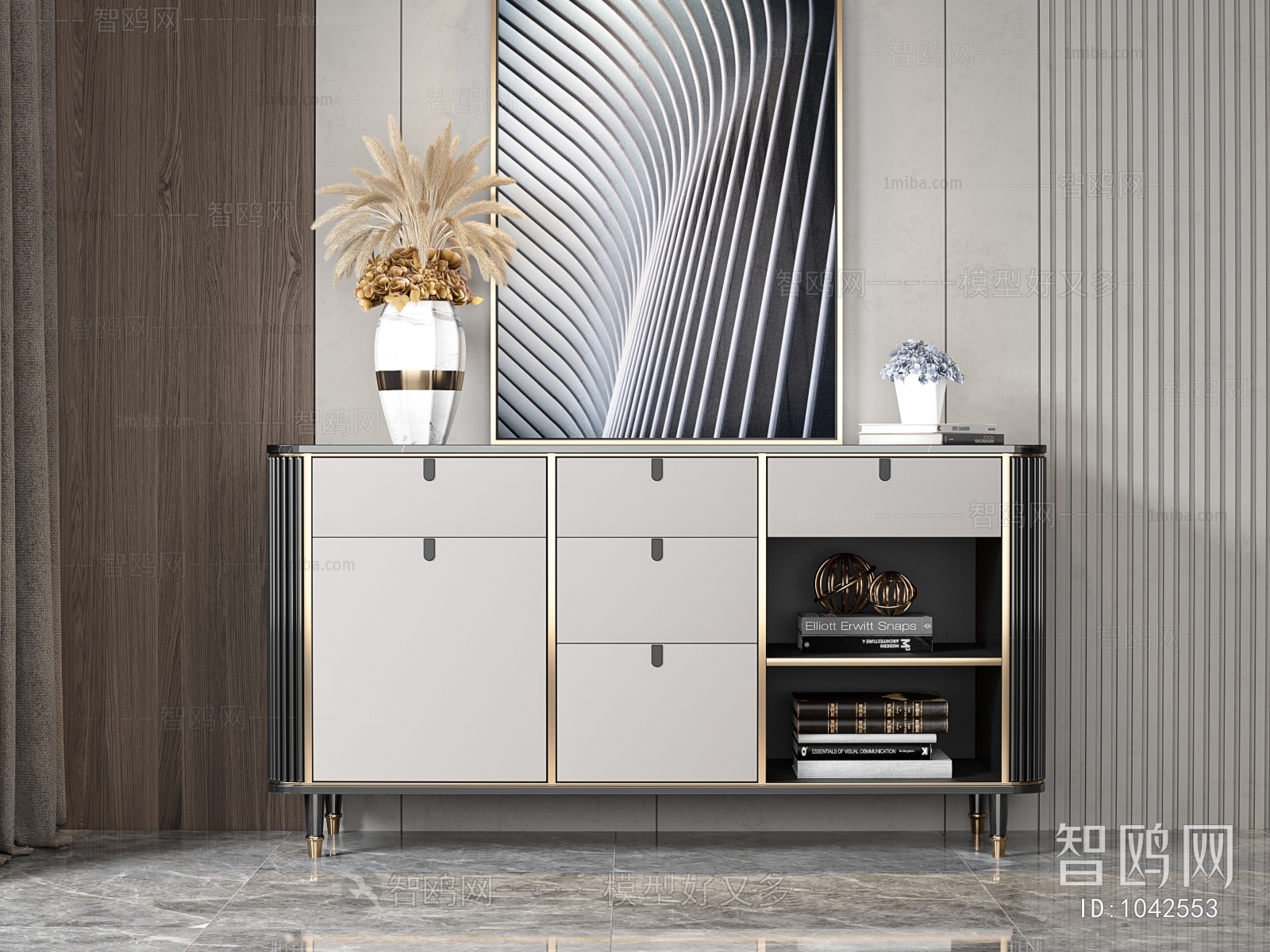 Modern Side Cabinet