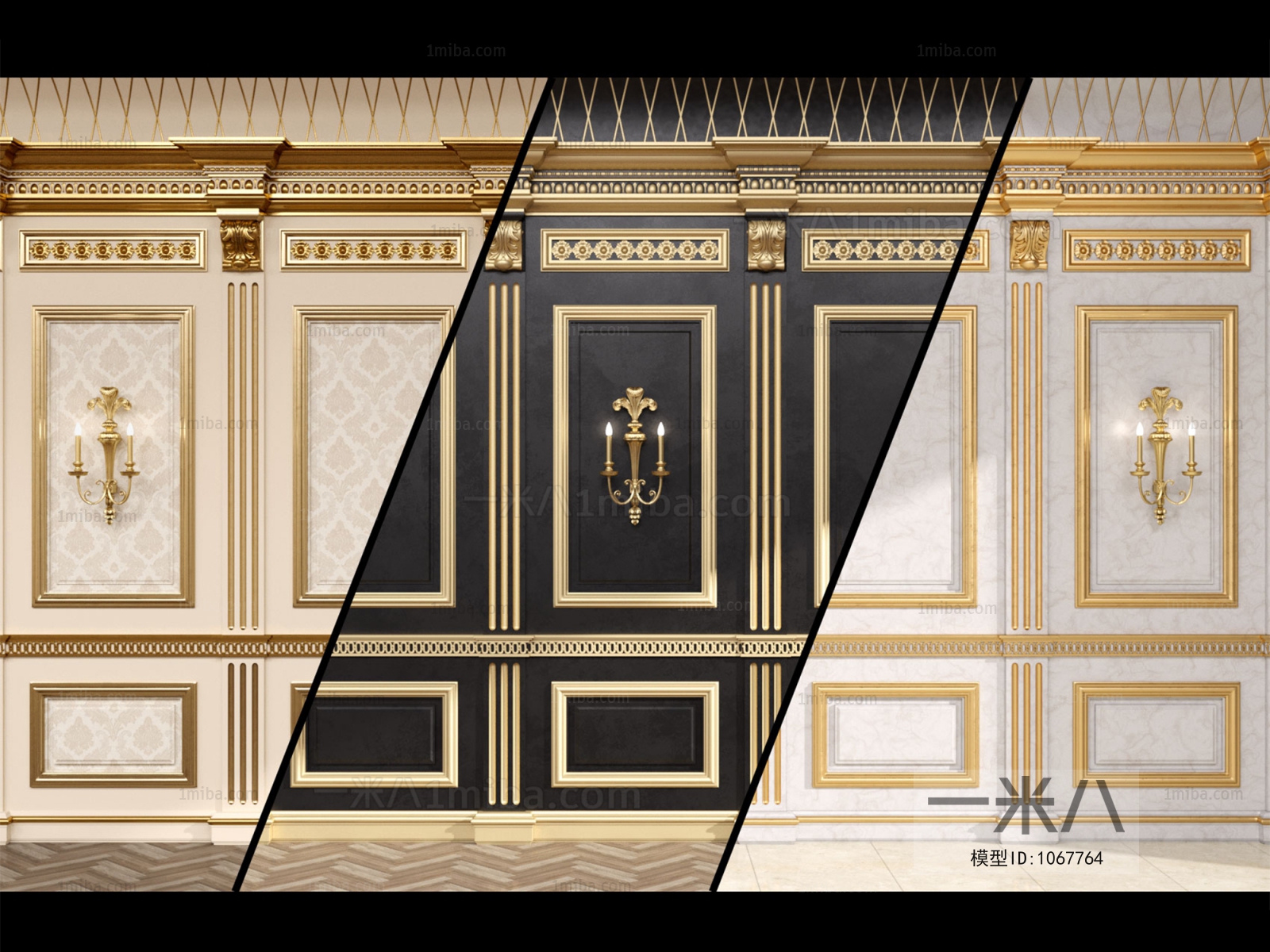New Classical Style Wall Panel
