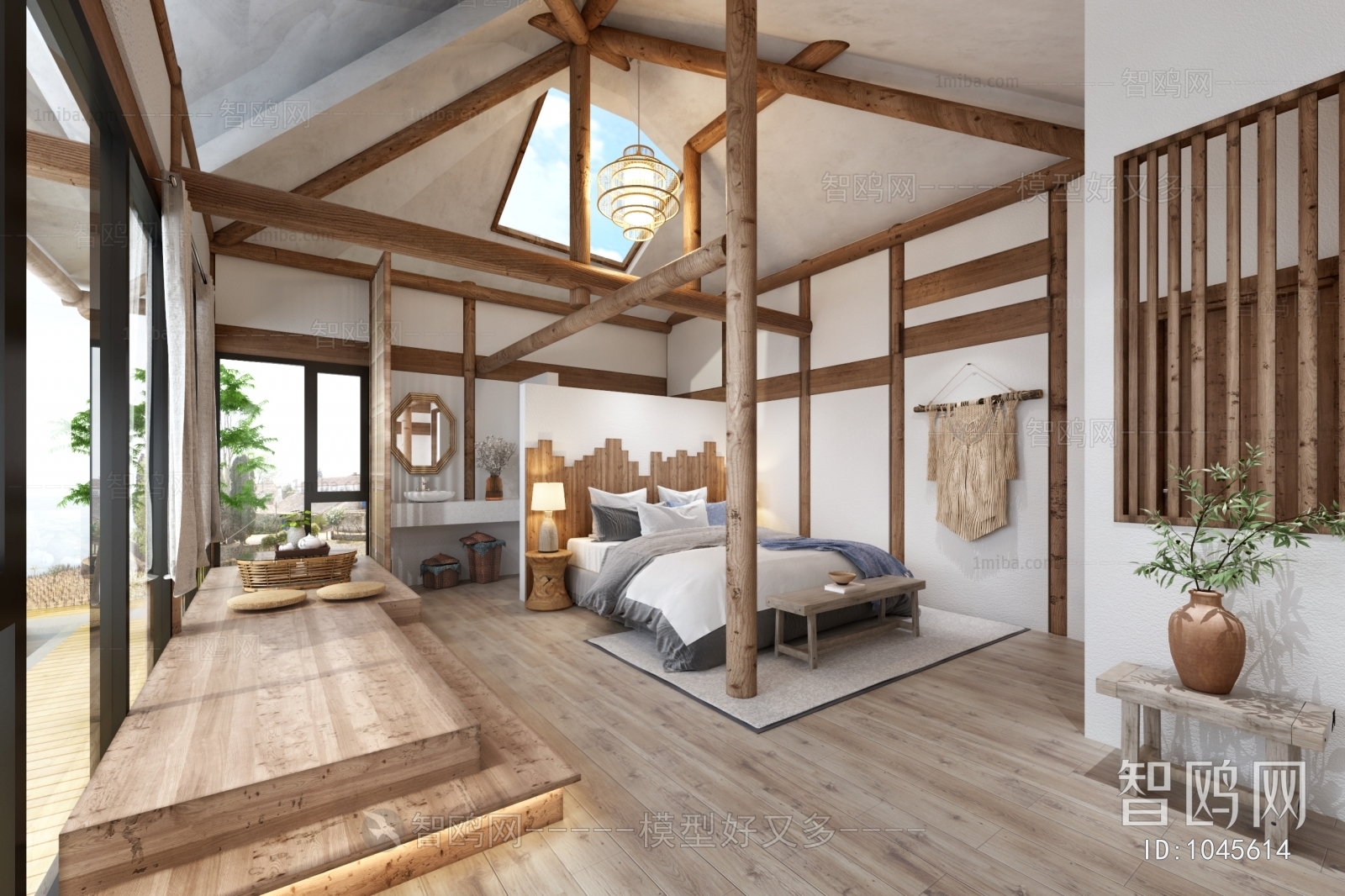 Nordic Style Guest Room