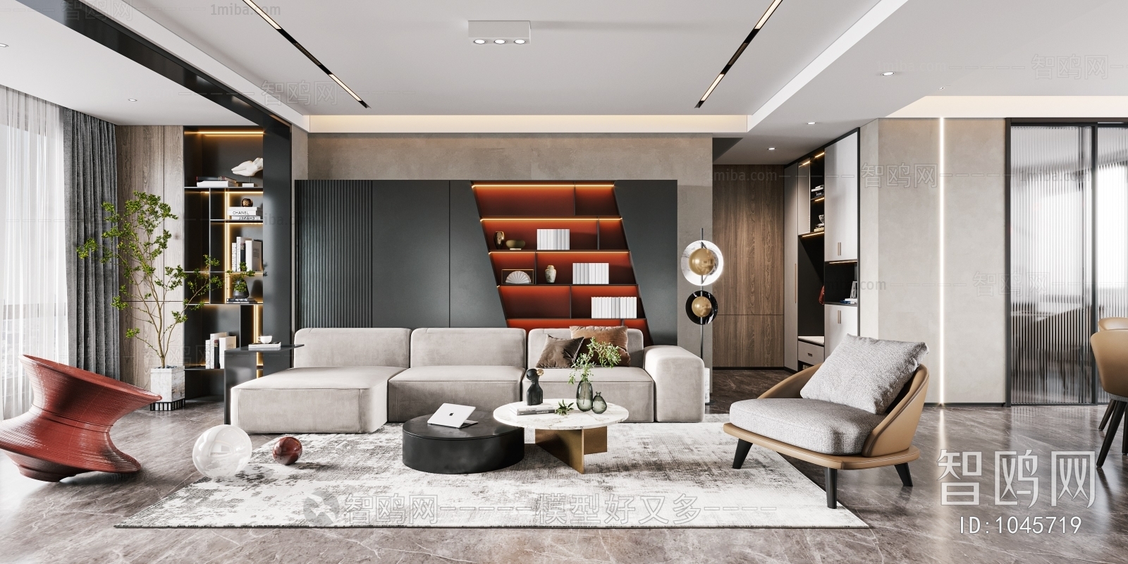 Modern A Living Room