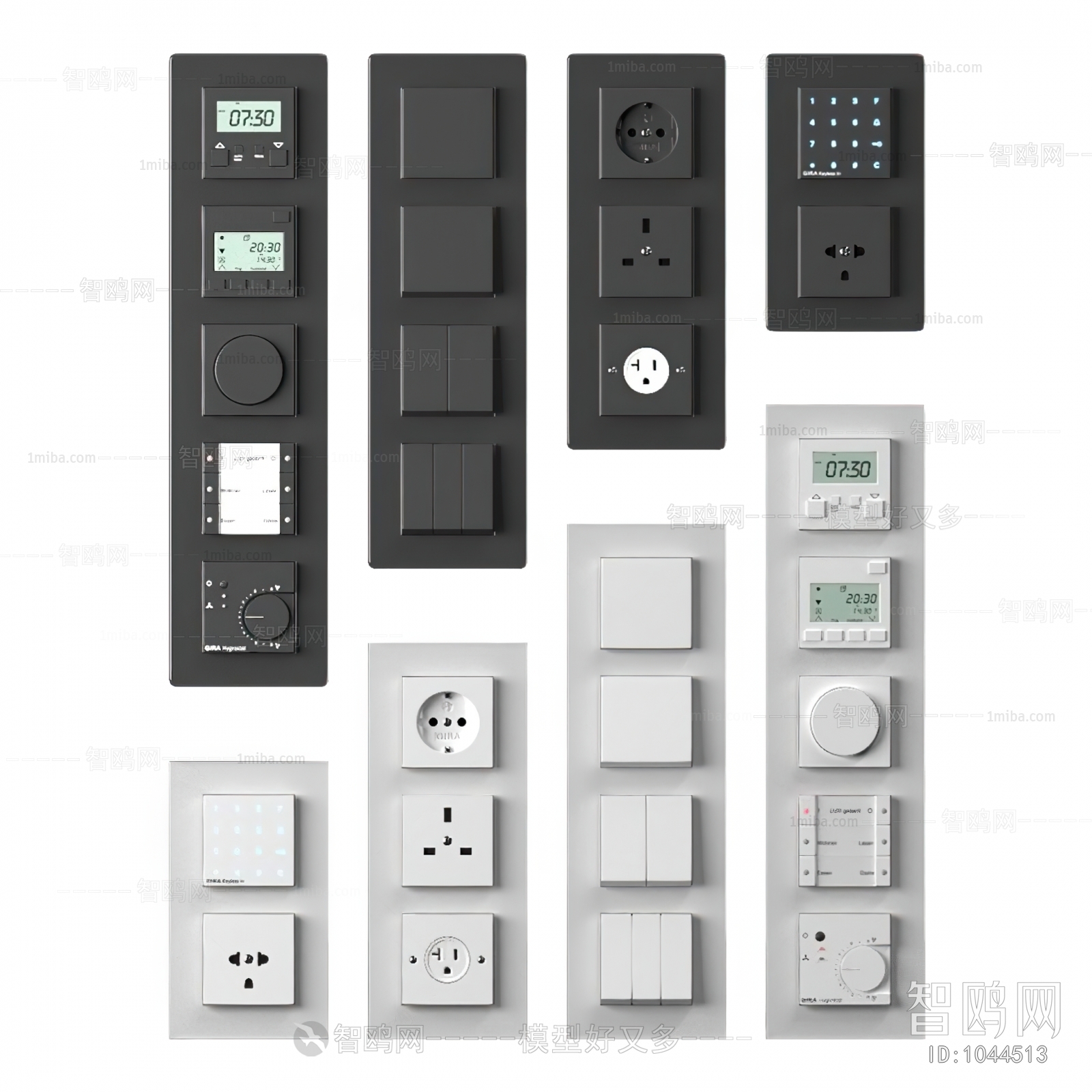 Modern Switch Socket Panel