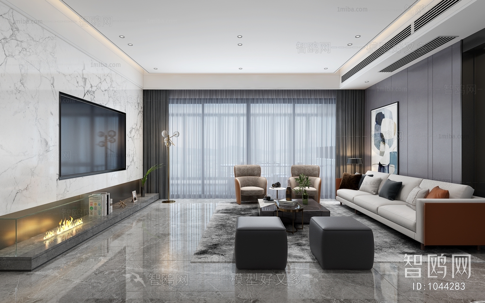 Modern A Living Room