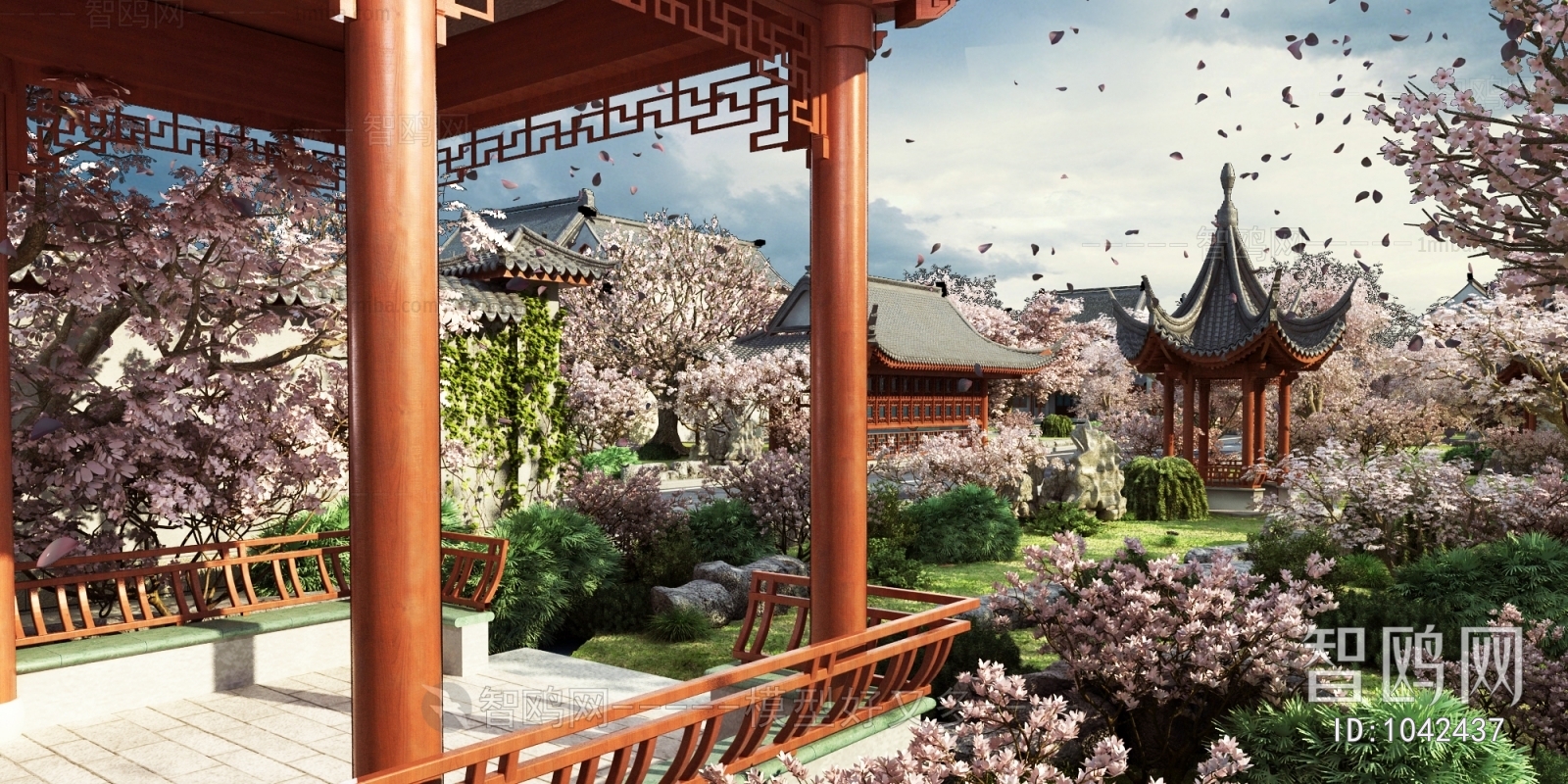 Chinese Style Courtyard/landscape