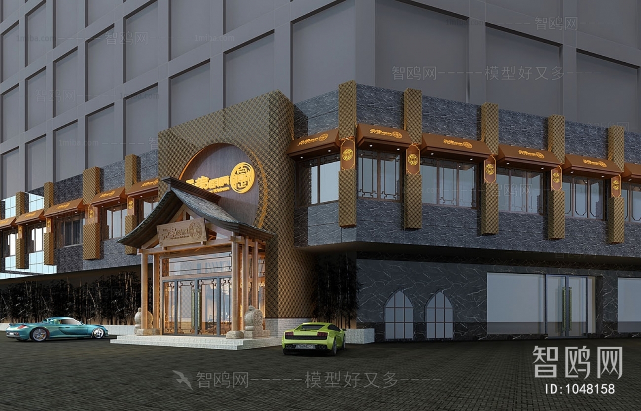 New Chinese Style Facade Element