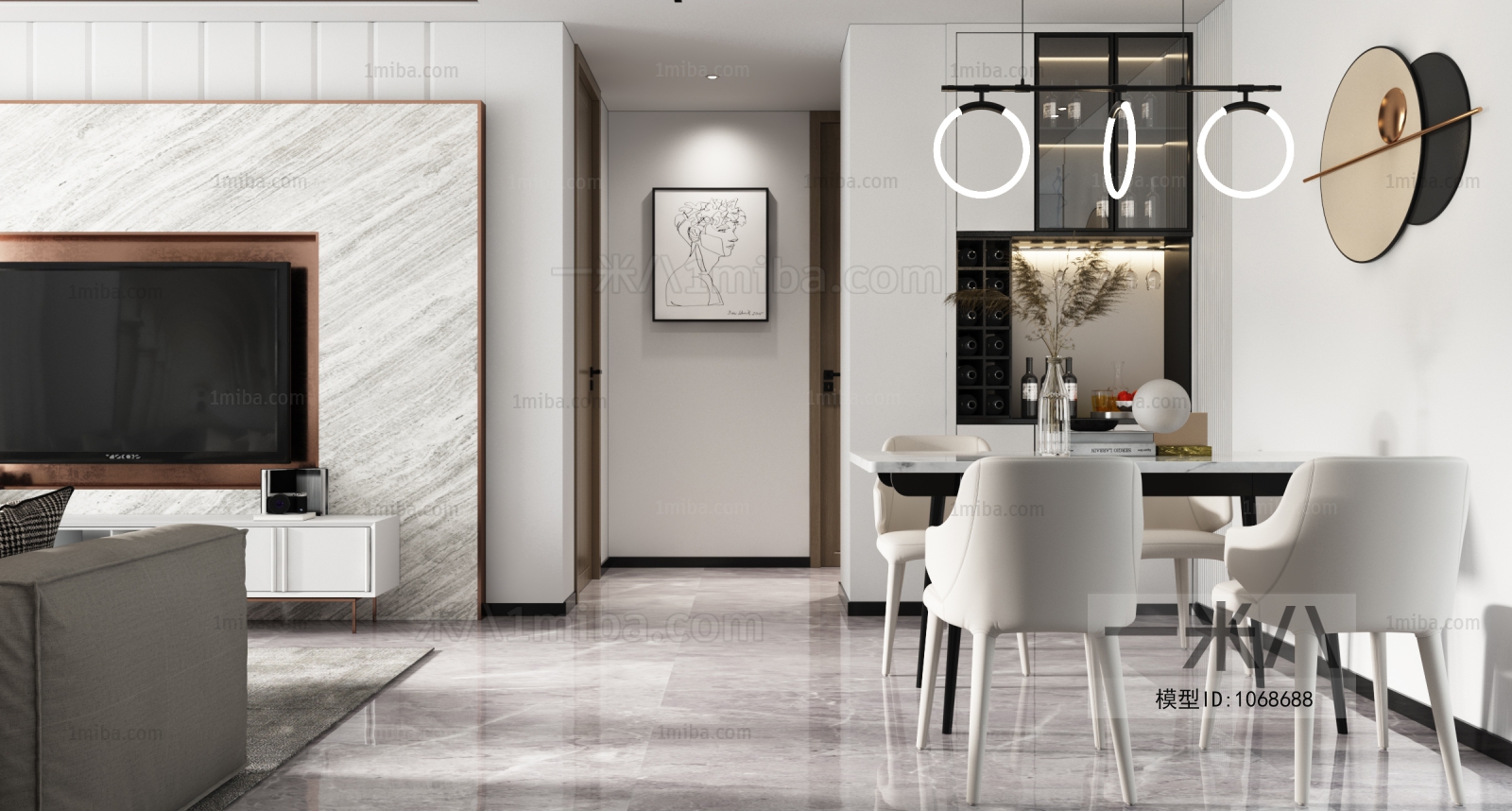 Modern A Living Room