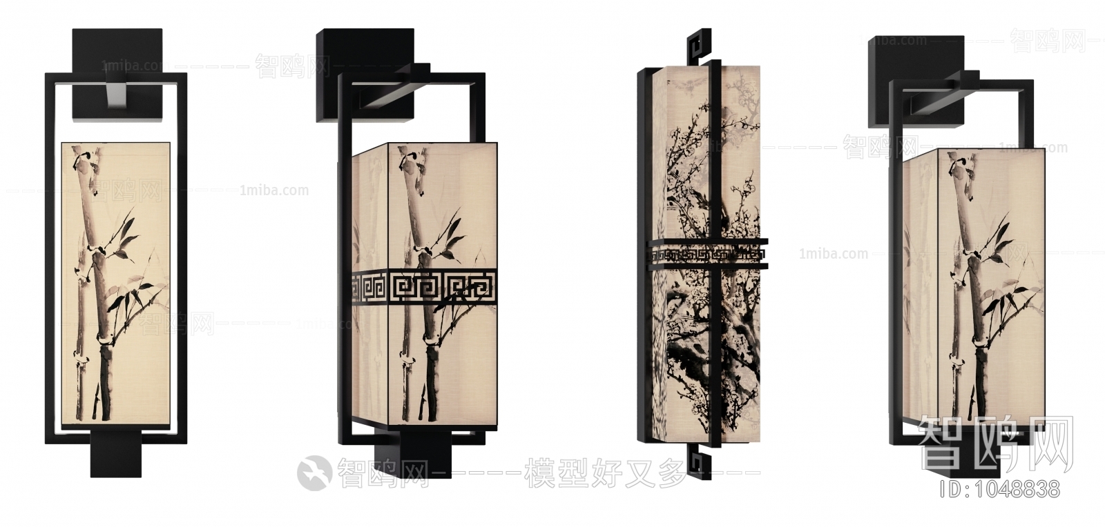 New Chinese Style Wall Lamp