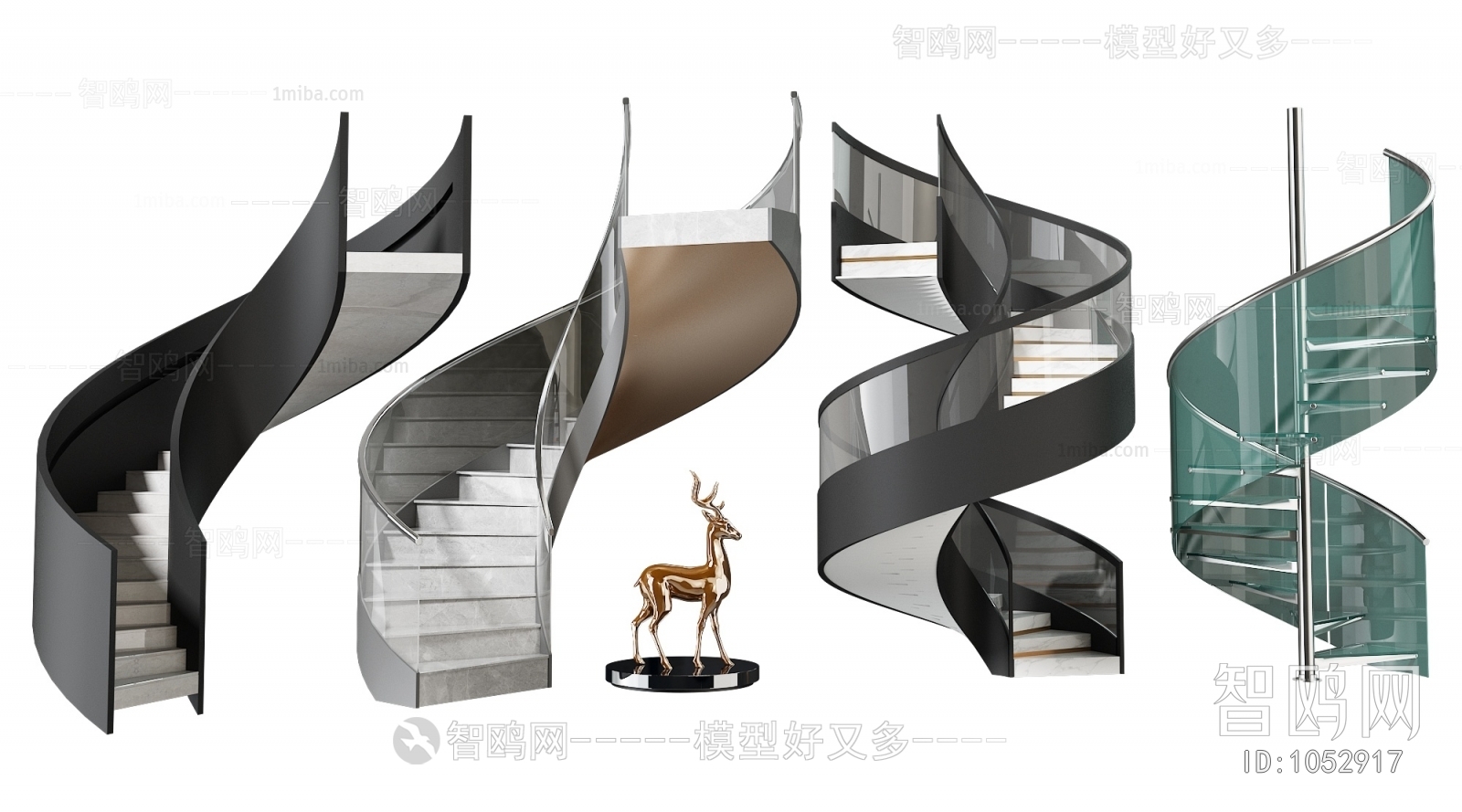 Modern Stair Balustrade/elevator