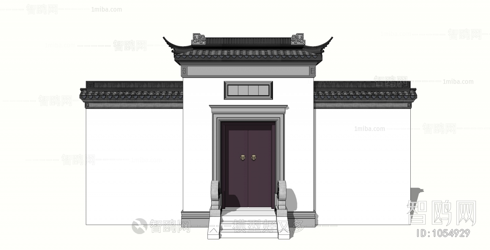 Chinese Style Building Component