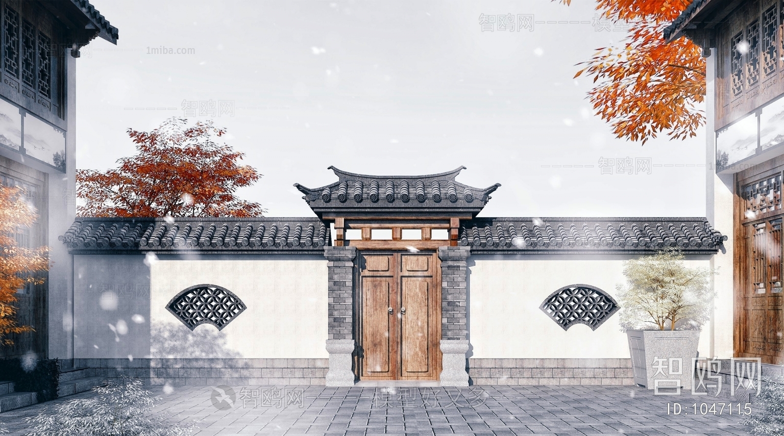 Chinese Style Facade Element