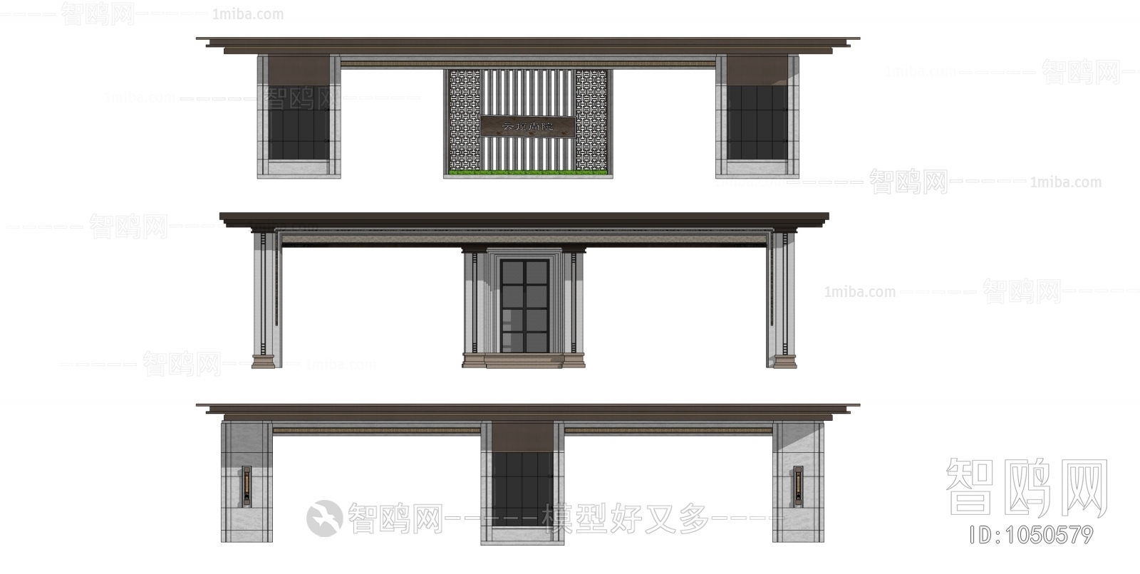 New Chinese Style Building Component