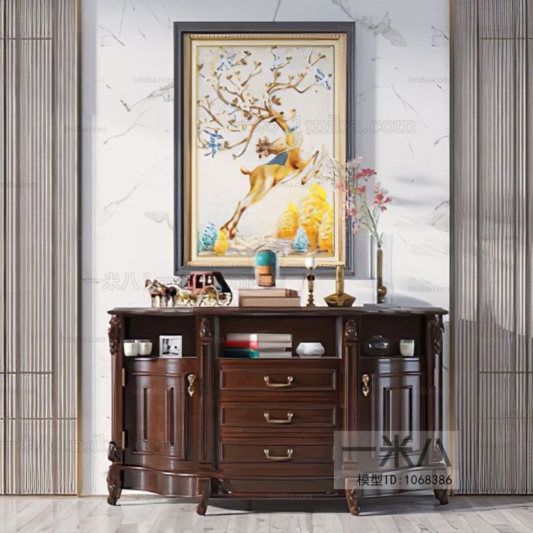 American Style Side Cabinet/Entrance Cabinet