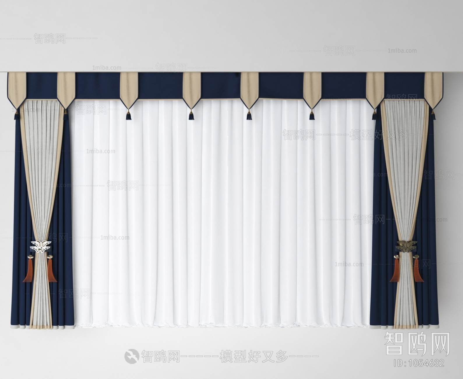 New Chinese Style The Curtain