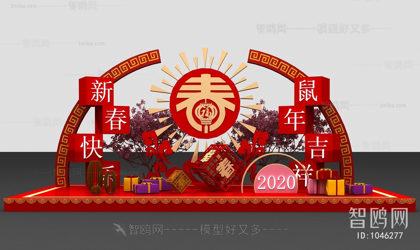 新中式新年美陈