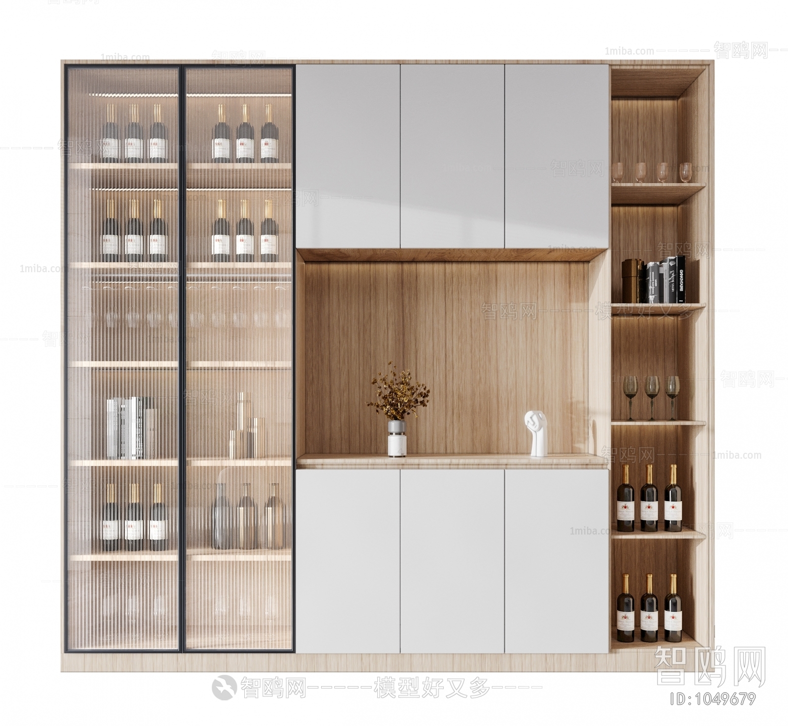 Nordic Style Wine Cabinet