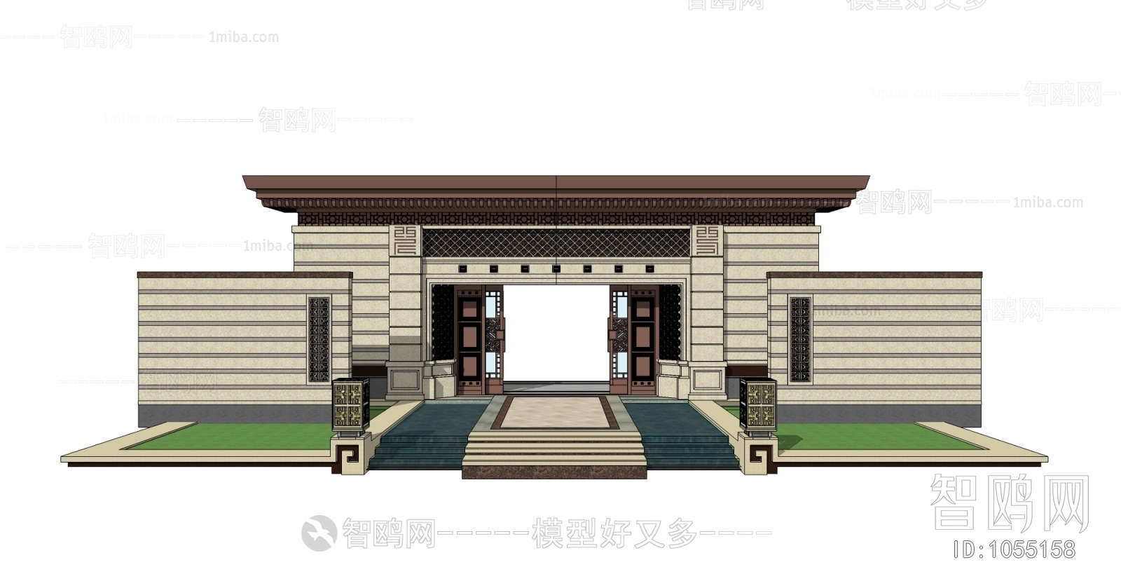 New Chinese Style Building Component