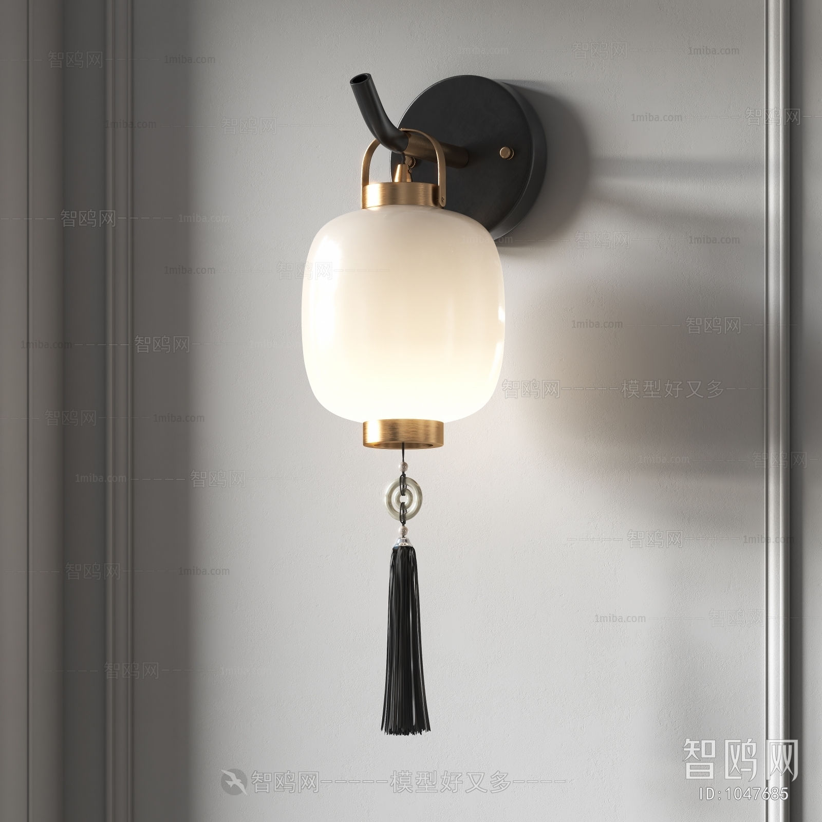 New Chinese Style Wall Lamp