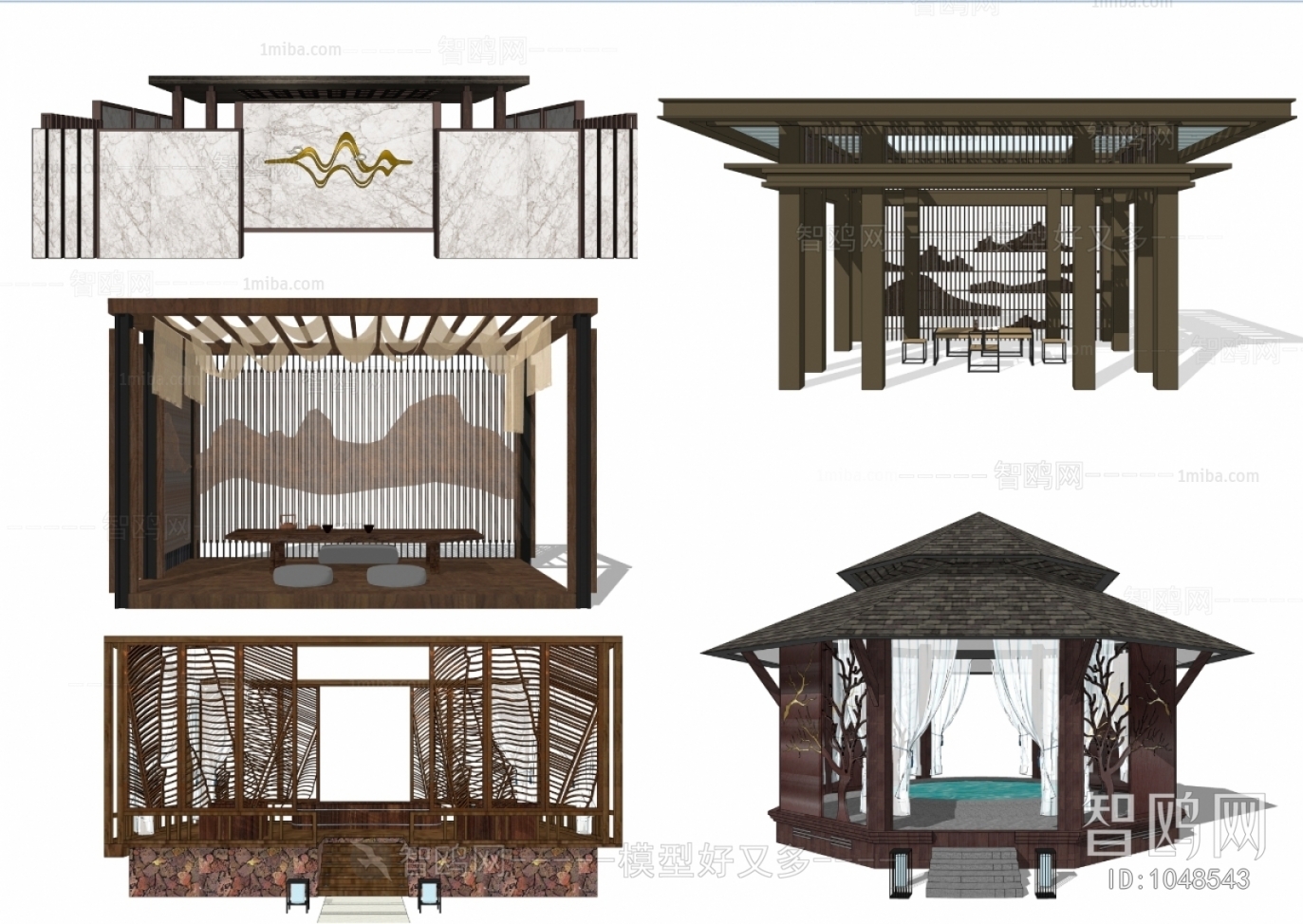 New Chinese Style Building Component