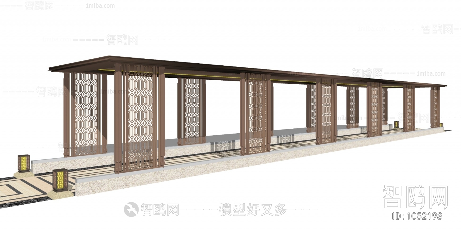 New Chinese Style Building Component