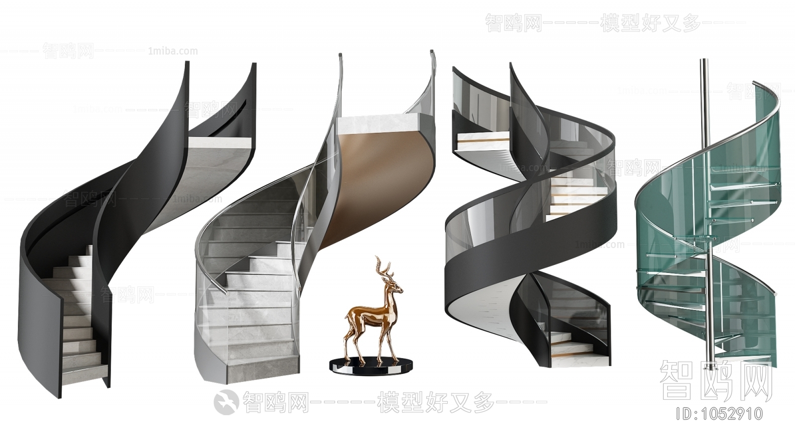 Modern Rotating Staircase