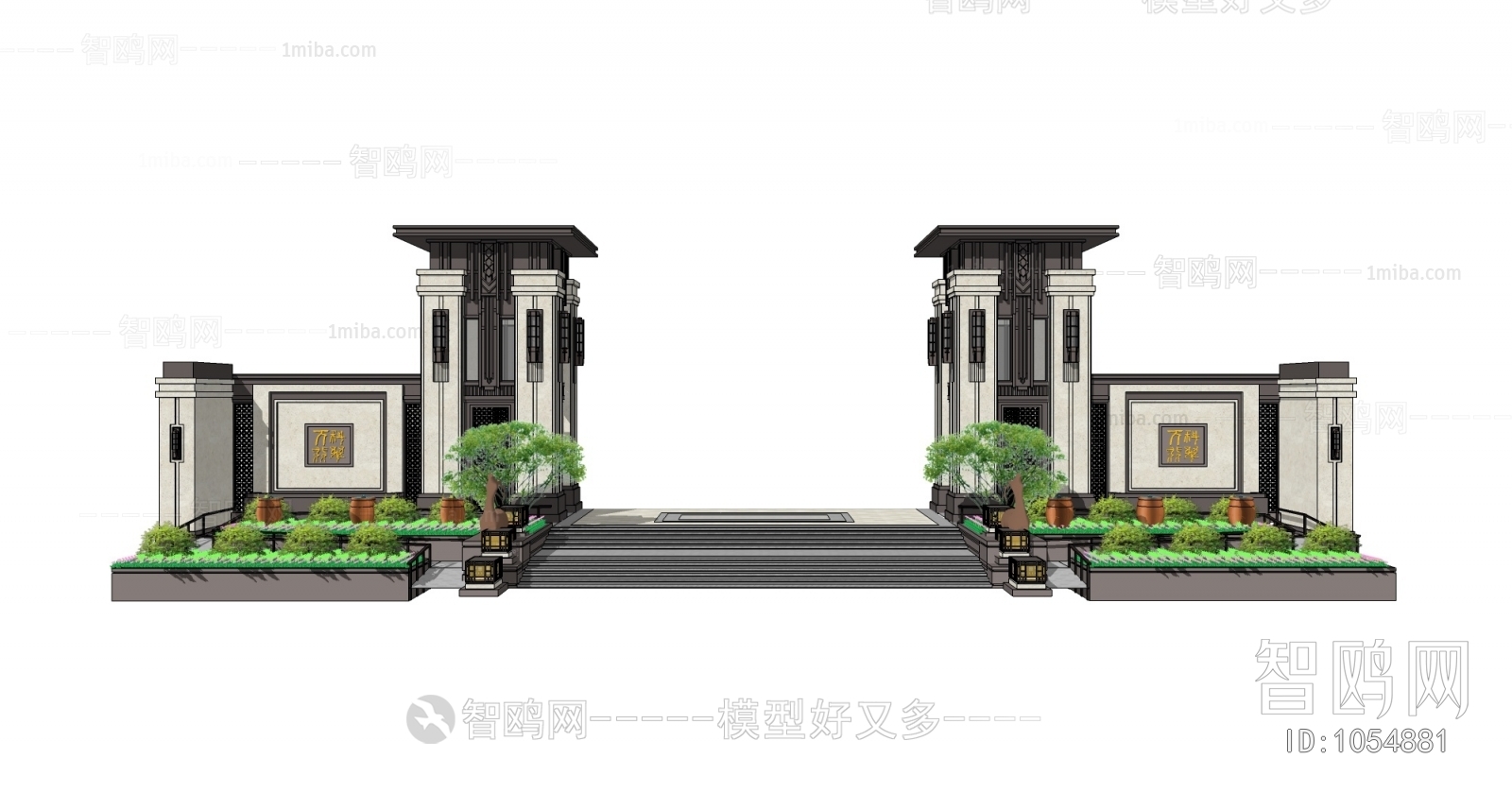 New Chinese Style Building Component