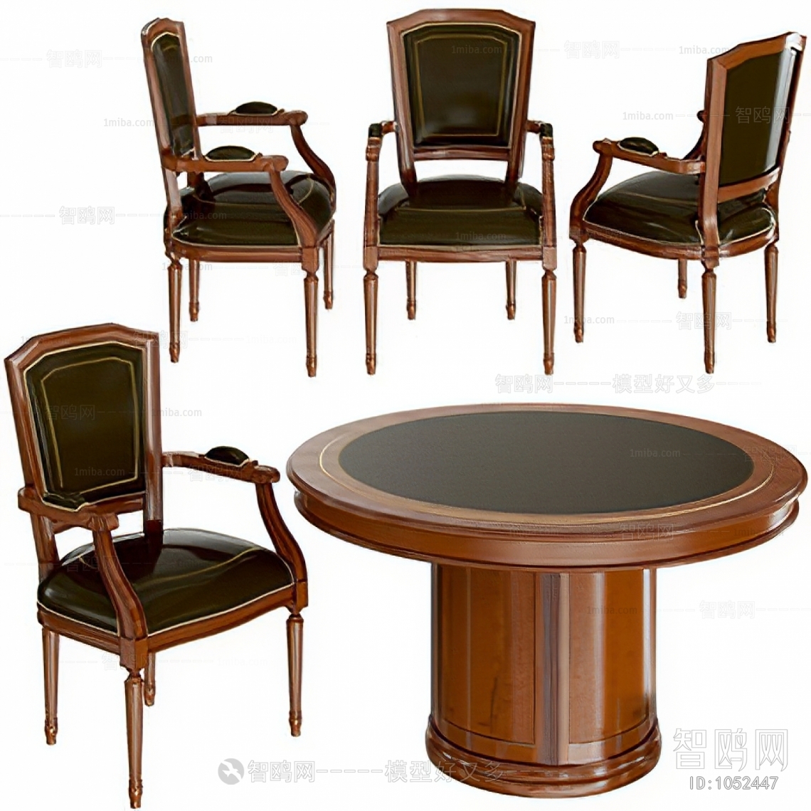 American Style Dining Table And Chairs