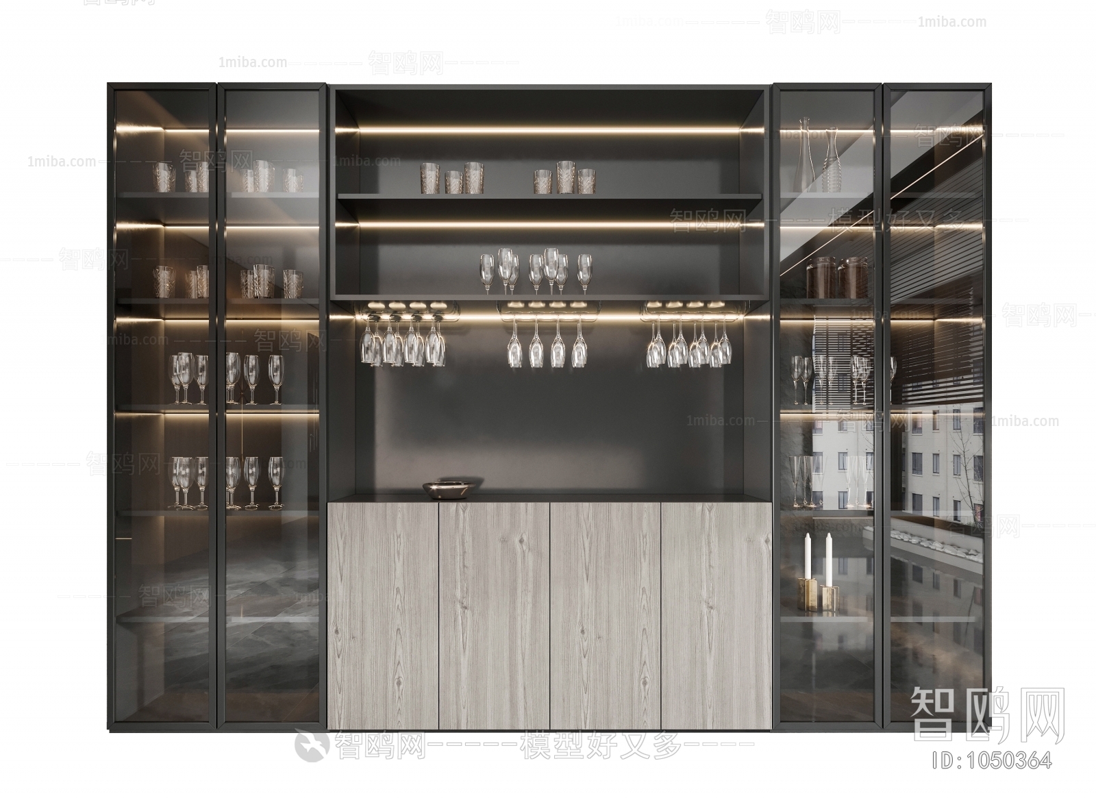 Modern Wine Cabinet