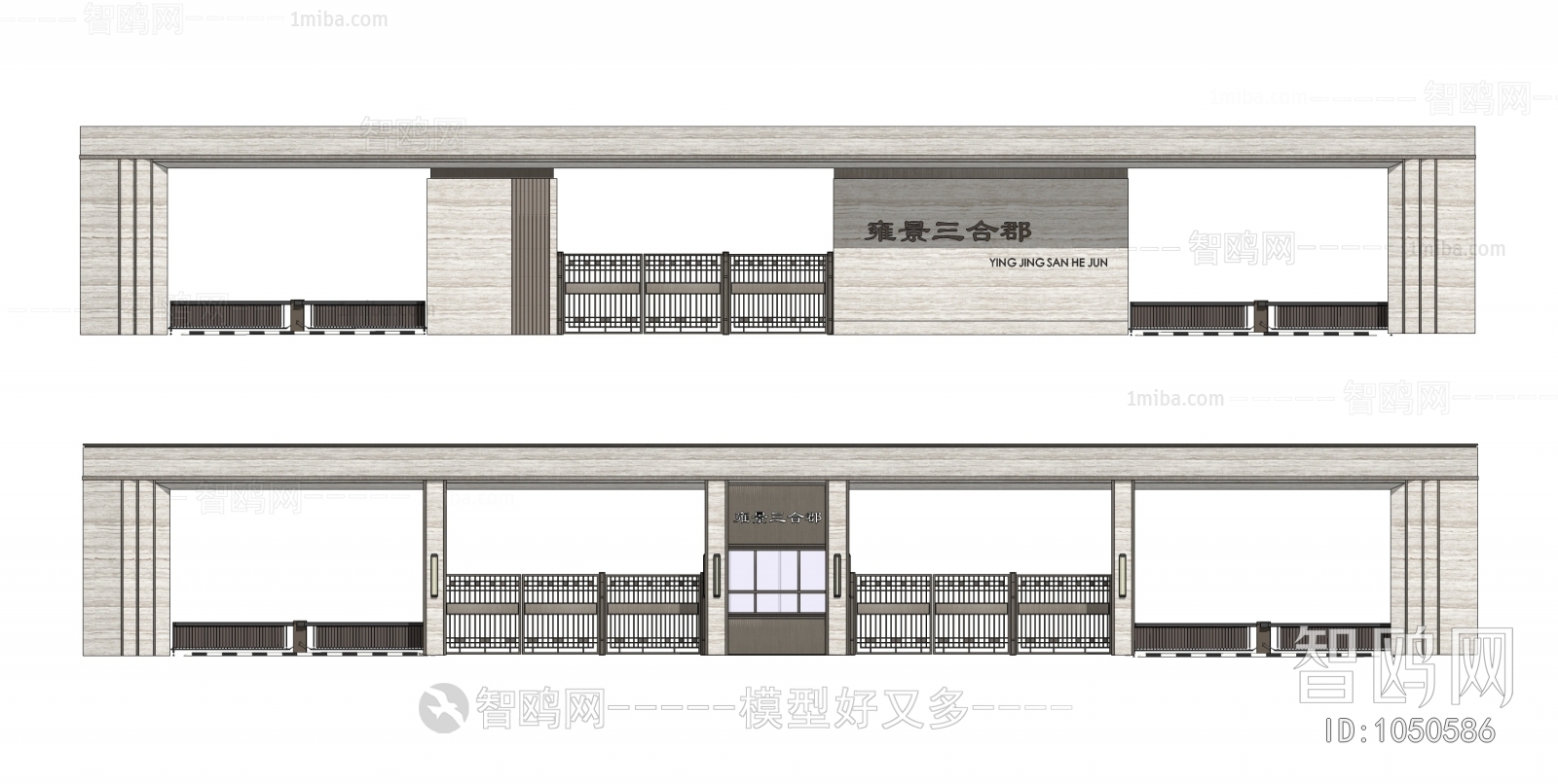 New Chinese Style Building Component