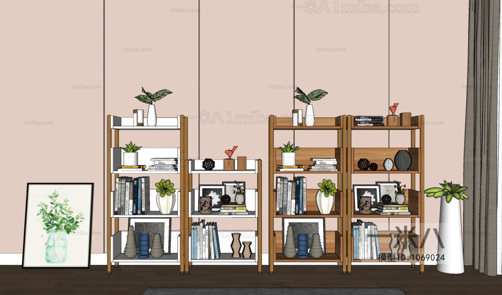 Nordic Style Bookshelf