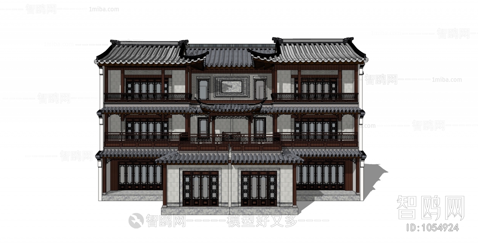 Chinese Style Ancient Architectural Buildings