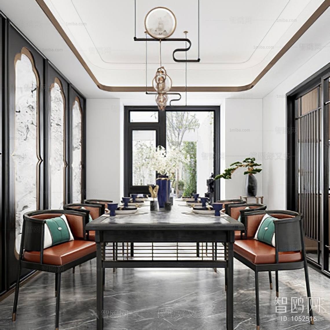 New Chinese Style Dining Room