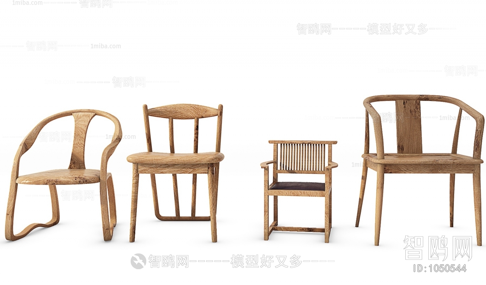中式休闲椅组合